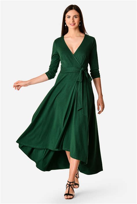 macys dress green